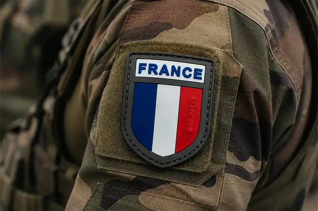 Écusson sur veste militaire