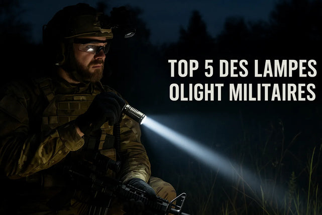 Top 5 des Lampes Olight Militaires : L'Arme Secrète des Forces Spéciales