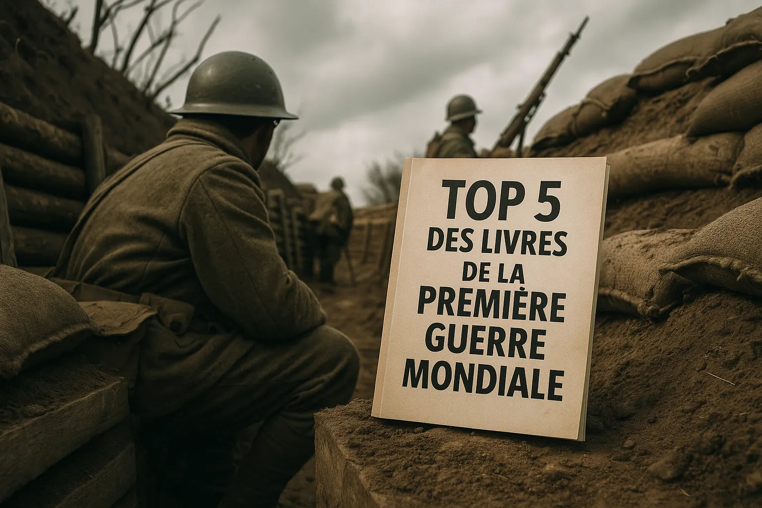 TOP 5 des Livres de la Première Guerre Mondiale - L'ENFER des Tranchées