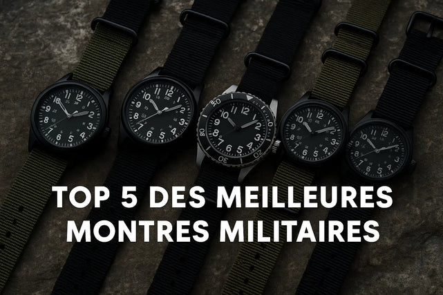 TOP 5 des meilleures montres militaires