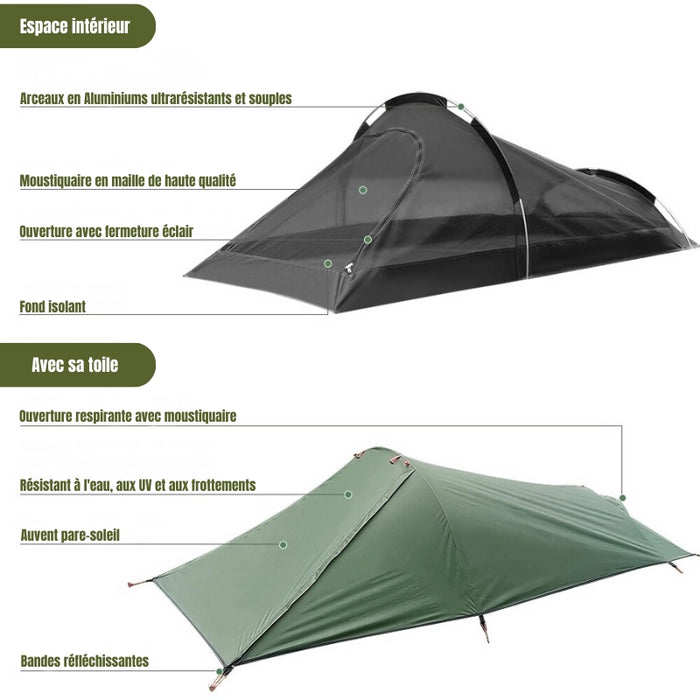 surplus militaire tente Surplus Tente militaire Vert Armée 1 Place