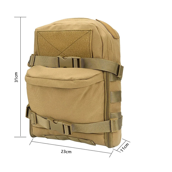 Outdoor Tactical Hydration Bag Backpack Molle Pouch Outdoor Water Bag Hunting Airsoft Vest Plate Carrier Gear Equipment Bag