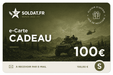 Carte-cadeau 100€ - SOLDAT.FR
