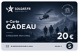 Carte-cadeau 20€ - SOLDAT.FR