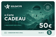 Carte-cadeau 50€ - SOLDAT.FR