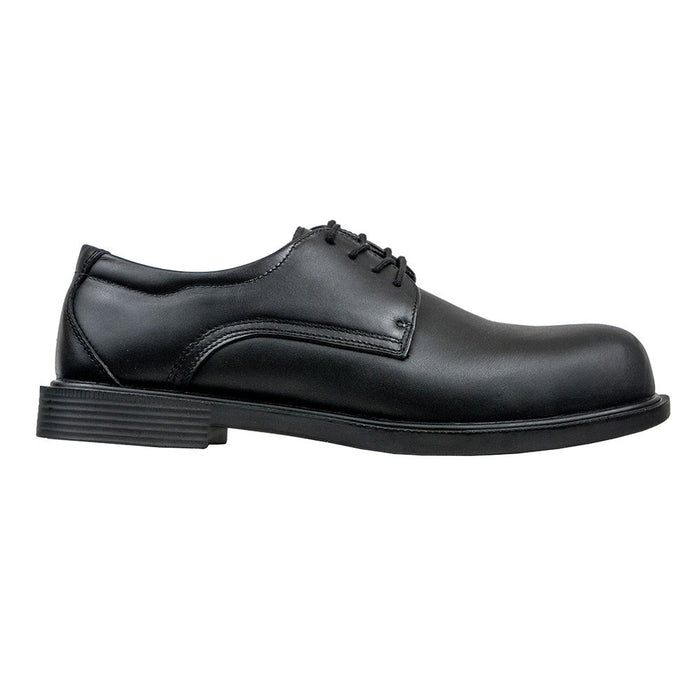 Chaussures de service basses Duty Lite Noir de profil