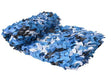 Filet de camouflage double couche 210D bleu