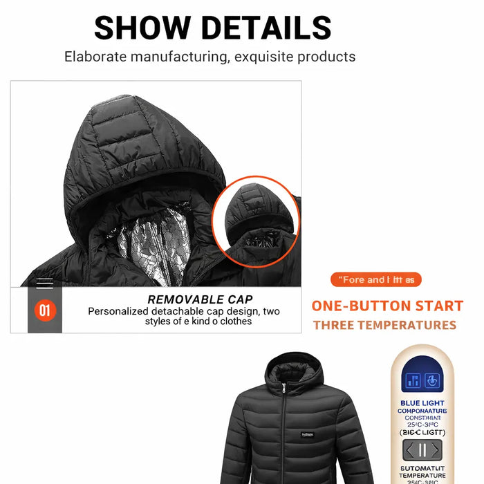 Gilet Chauffant Haute Performance details