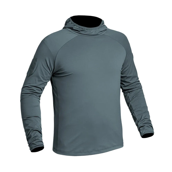 Hoodie tactique INSTRUCTOR X-MOVE gris béton respirant