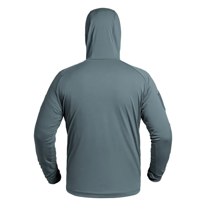 Hoodie tactique INSTRUCTOR X-MOVE gris béton capuche
