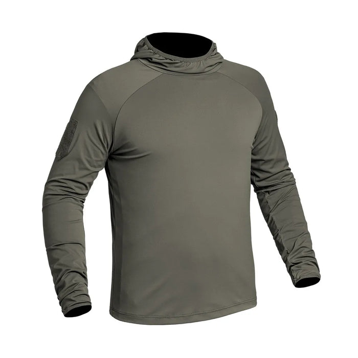 Hoodie tactique INSTRUCTOR X-MOVE vert olive imperméable