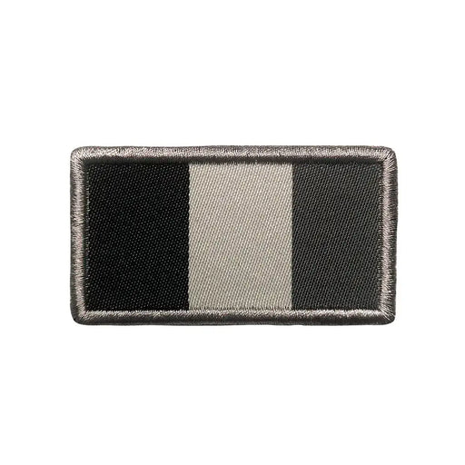 Patch drapeau français brodé gris