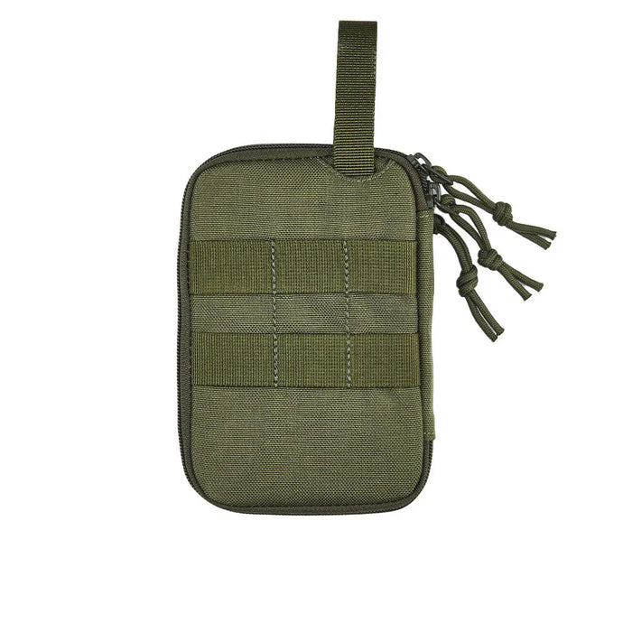 Pochette tactique pour carnet tout-temps 96 x 148 cm vert olive MOLLE