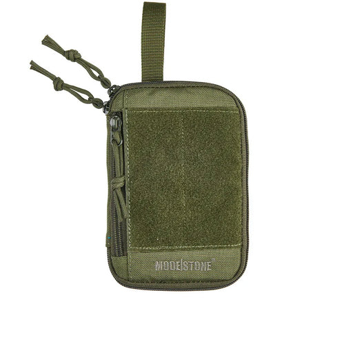 Pochette tactique pour carnet tout-temps 96 x 148 cm vert olive velcro