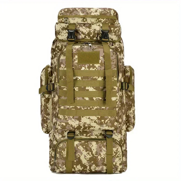 Sac à Dos Expédition 80L (Camouflage marron)