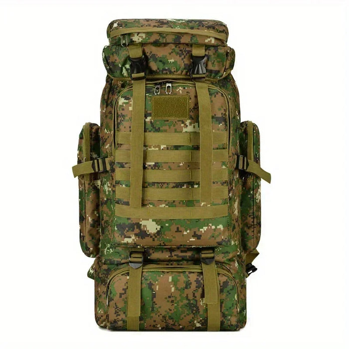 Sac à Dos Expédition 80L (Camouflage vert)