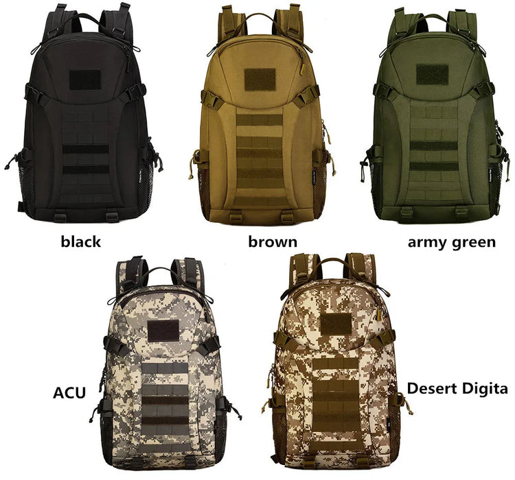 Sac à Dos Tactique Trekking 35L (Couleurs)