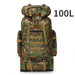 Sac de Haute Montagne & Expédition – 100L (Camouflage marron) 