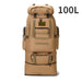 Sac de Haute Montagne & Expédition 100 L – (KAKI)