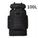 Sac de Haute Montagne & Expédition 100 L – (Noir)