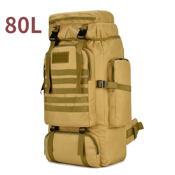 Sac de Haute Montagne & Expédition 80L – (Kaki)