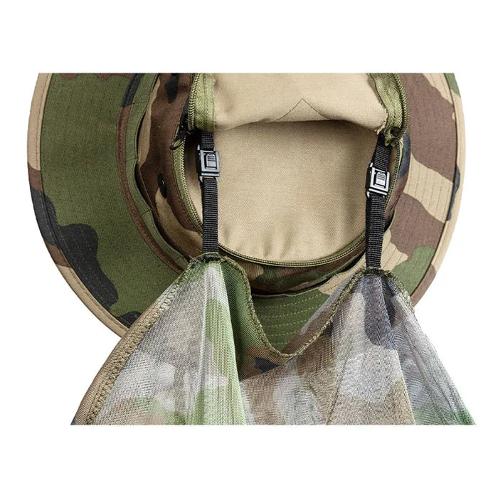 Chapeau moustiquaire tactique camouflage CE