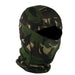 Cagoule tactique camouflage respirante camouflage vert