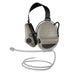 Casque anti-bruit Suprême T2 tan serre-nuque tissu noir support micro