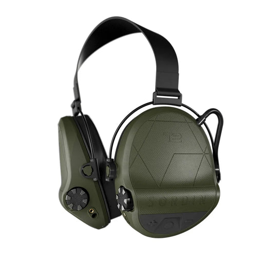 Casque anti-bruit Suprême T2 vert olive serre-nuque tissu noir
