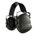 Casque anti-bruit Suprême T2 vert olive serre-tête cuir noir