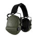 Casque anti-bruit Suprême T2 vert olive serre-tête cuir noir marque SORDIN