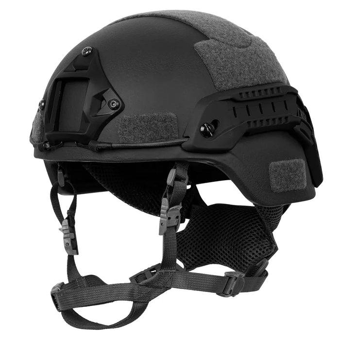 Casque balistique 3A modèle Fast noir avec couvre casque noir et sac de Casque balistique 3A modèle Fast noir avec couvre casque noir et sac de