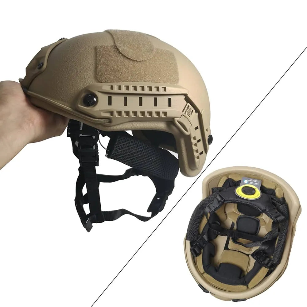 Casque Pare-balles Fast NIJ IIIA, Protection De La Tête Casque Pare-balles Fast NIJ IIIA, Protection De La Tête