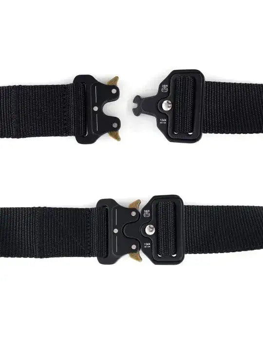 Ceinture militaire nylon yucon noir militaire