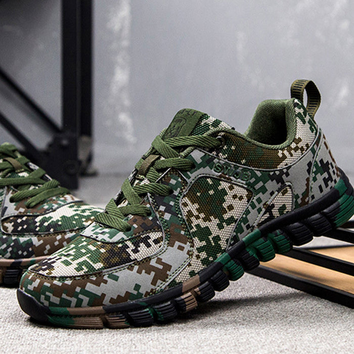 Chaussures style jungle digital militaire