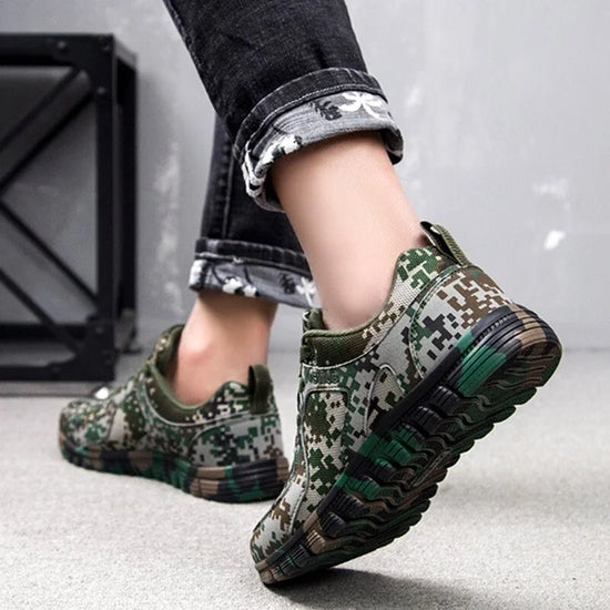 chaussure style militaire jungle