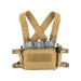 Chest RIG DC3R micro coyote petit format Chargeur