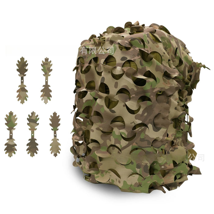 Housse camouflage sac à dos 3D feuilles – Couvre sac tactique 60L/80L ultra léger