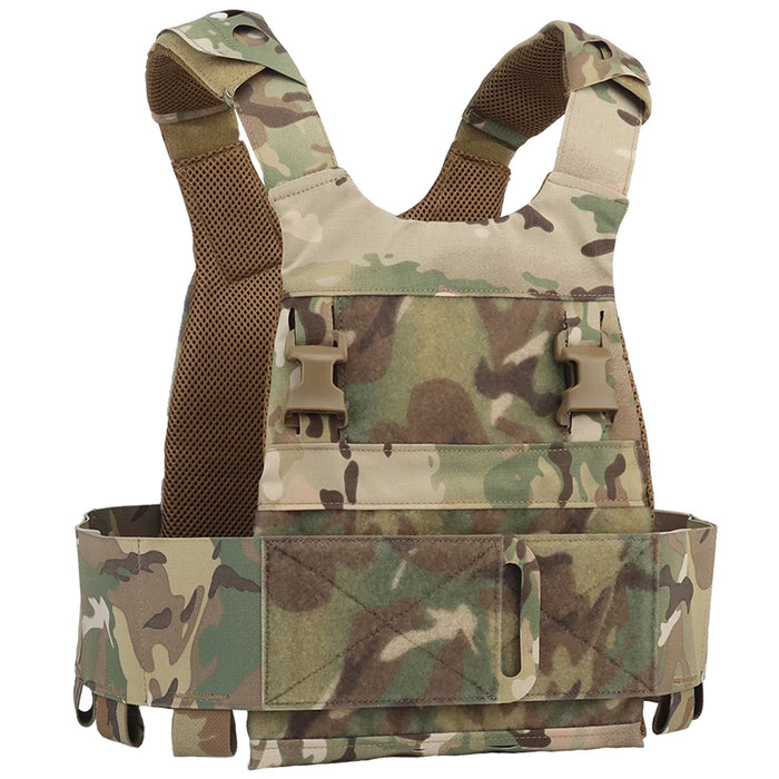 Gilet tactique porte-plaque et multiples rangements • The Militaire Gilet tactique porte-plaque et multiples rangements • The Militaire