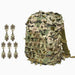 Housse camouflage sac à dos 3D feuilles camouflage 7