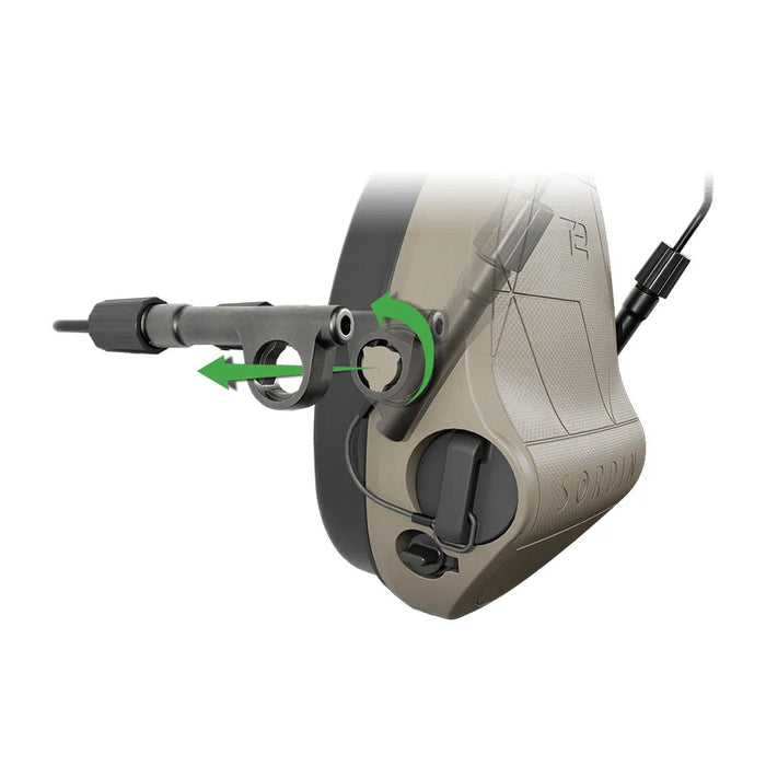 Kit de suspension serre-nuque pour coquilles anti-bruit Suprême T2/X2 BT support