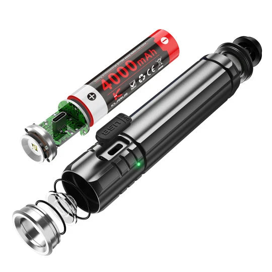 lampe torche militaire klarus avec batterie 4000mAh