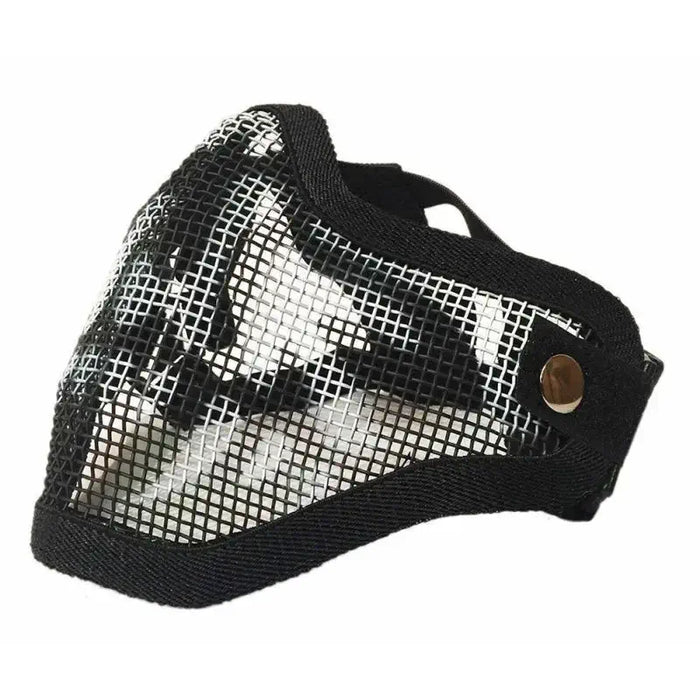 Contrepoids Casque Militaire Masque Escrime Airsoft WQZXM - Protection Totale Visage Et Oreilles, Léger, Maille Acier, Réglable - CQB, Paintball Masque Airsoft Contrepoids Casque Militaire Masque Escrime Airsoft WQZXM - Protection Totale Visage Et Oreilles, Léger, Maille Acier, Réglable - CQB, Paintball Masque Airsoft