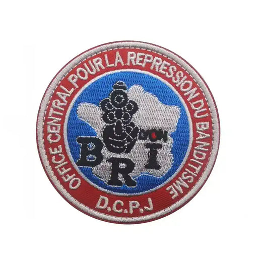 Patch BRI brodé rouge