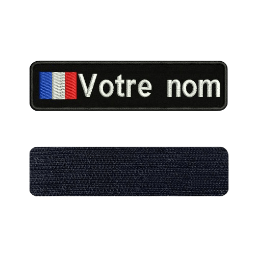 Patch militaire personnalisé Français Velcro