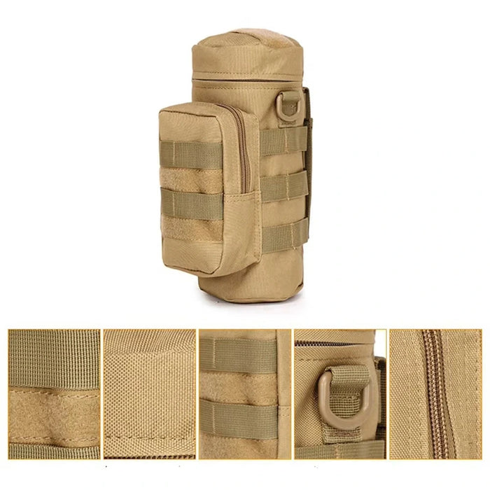 Pochette gourde tactique Molle details