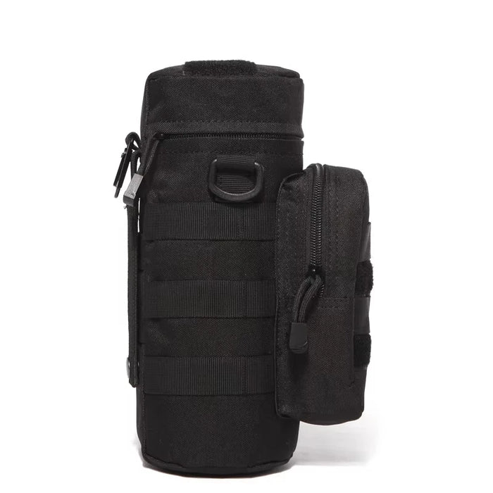 Pochette gourde tactique Molle noir