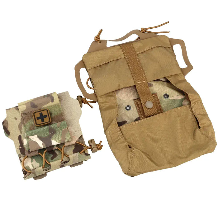 Pochette MEDIC militaire trousse IFAK ouvert