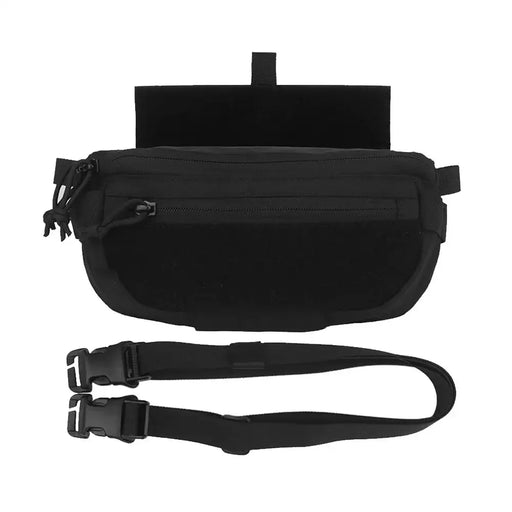 Pochette Multifonctionnelle Drop Pouch Double Velcro Noir