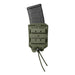 Porte-chargeur simple Bungy 8BL03 vert olive pour M4/AR15